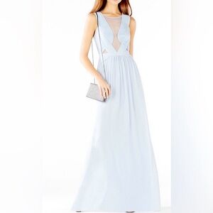 BCBG MaxAzria Light Blue Maxi Dress Size 2
